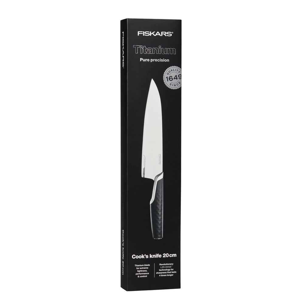 Fiskars Titanium Cook's Knife (20cm)
