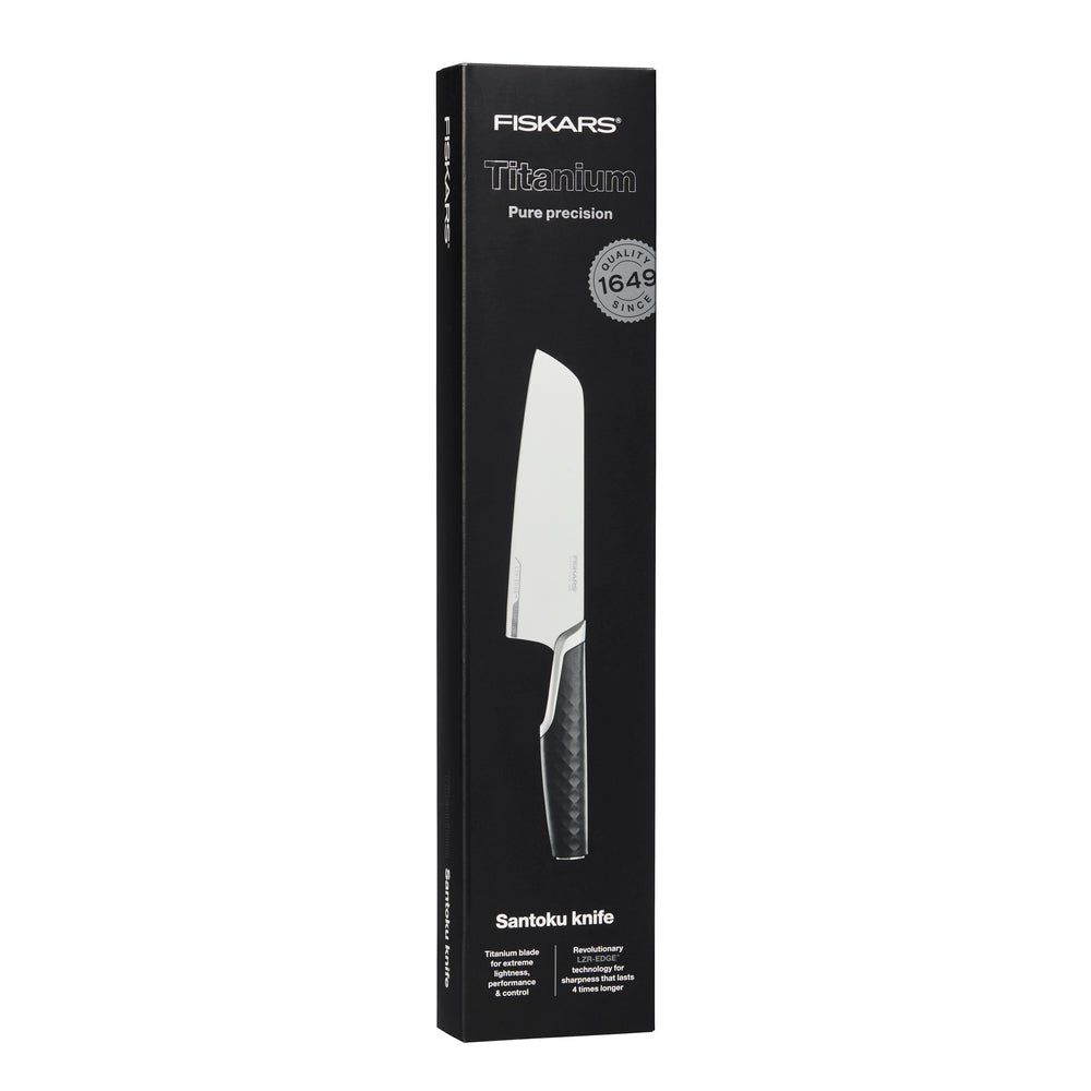 Fiskars Titanium Santoku Knife (16cm)