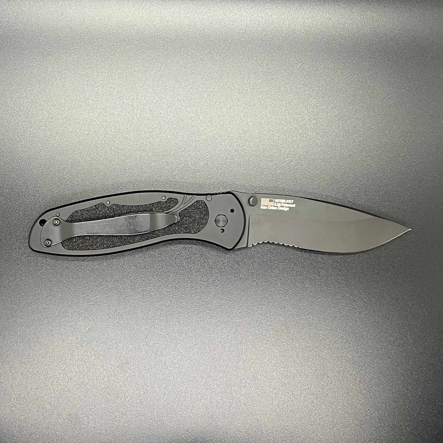 Kershaw BLUR - BLACK, SERRATED