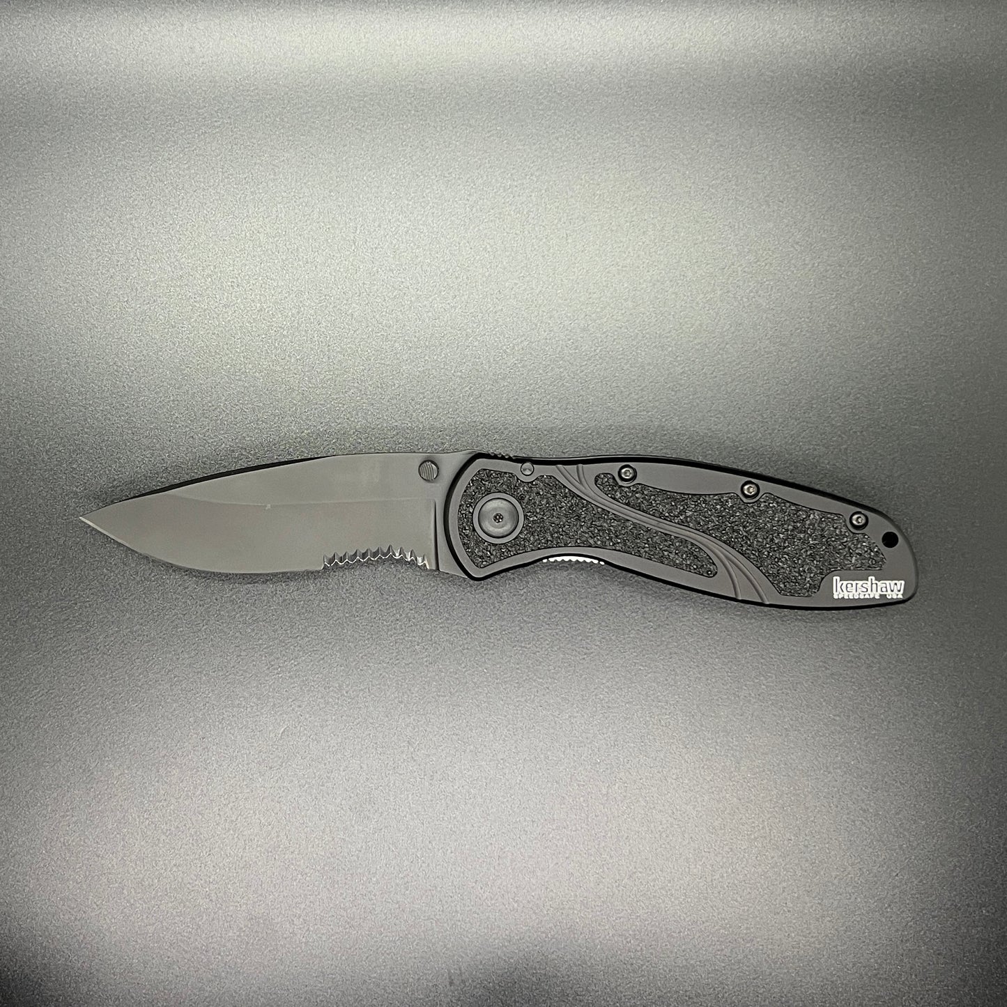 Kershaw BLUR - BLACK, SERRATED