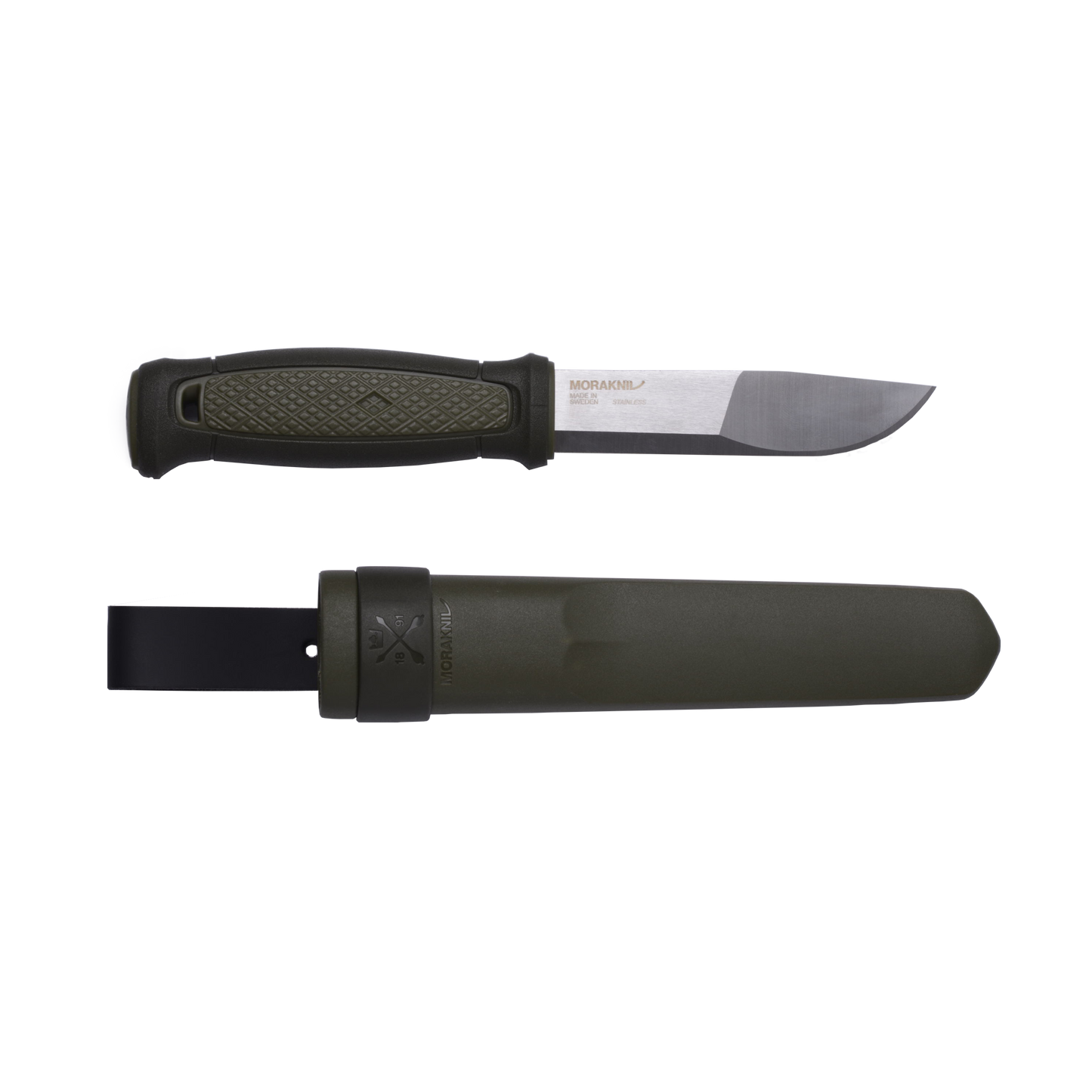Morakniv Kansbol with Polymer Sheath (S) – Green