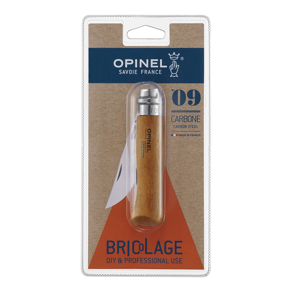 Opinel N°9 Carbon Blister Pack
