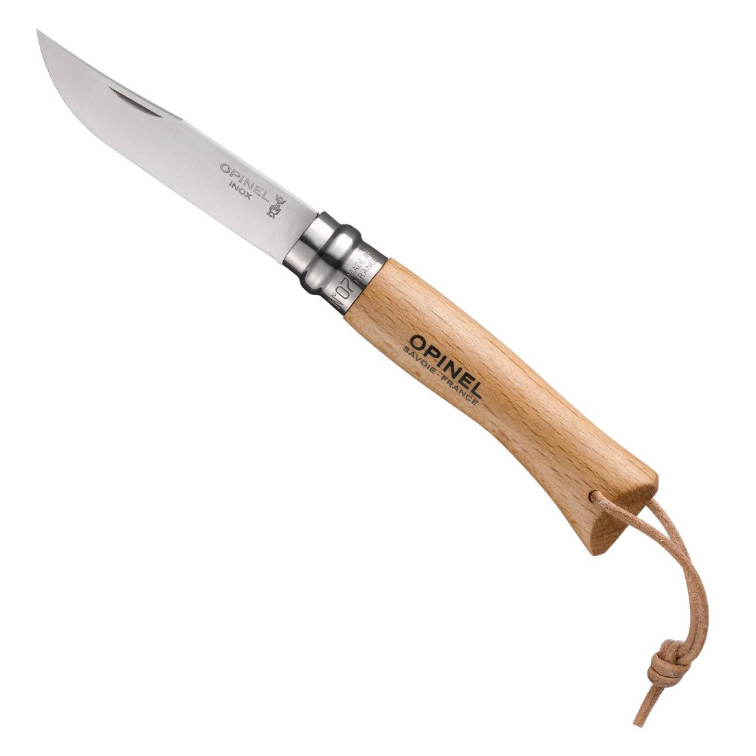 Opinel N°07 with Leather Cord