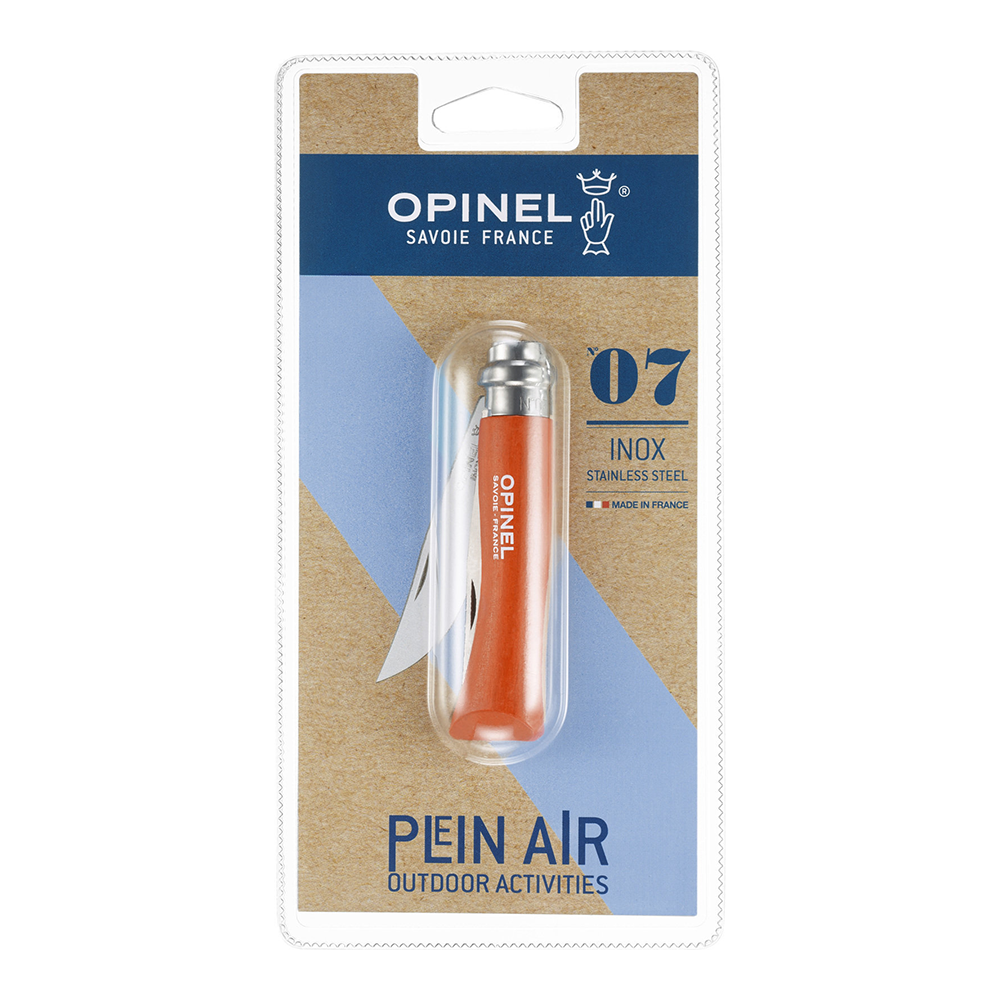 Opinel N°07 Tradition Color Tangerine