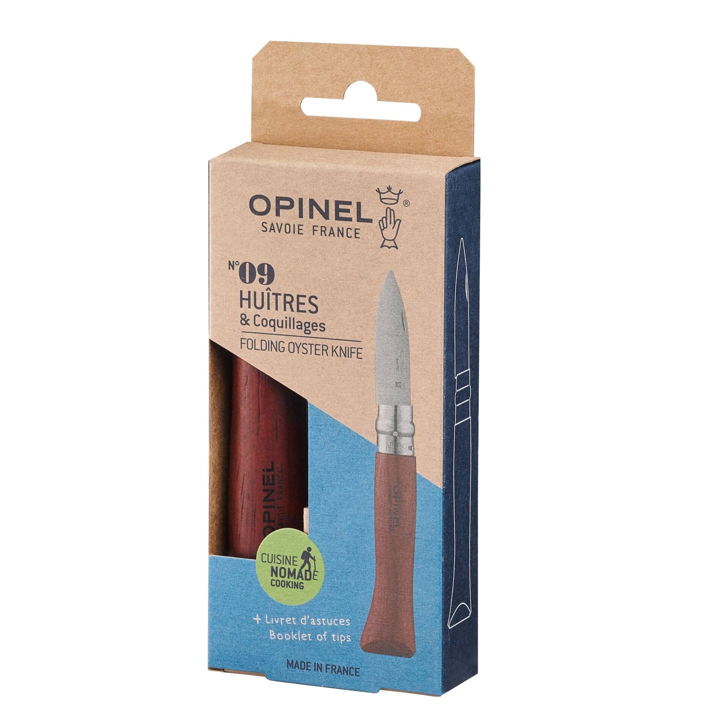 Opinel N°09 Oyster Walnut