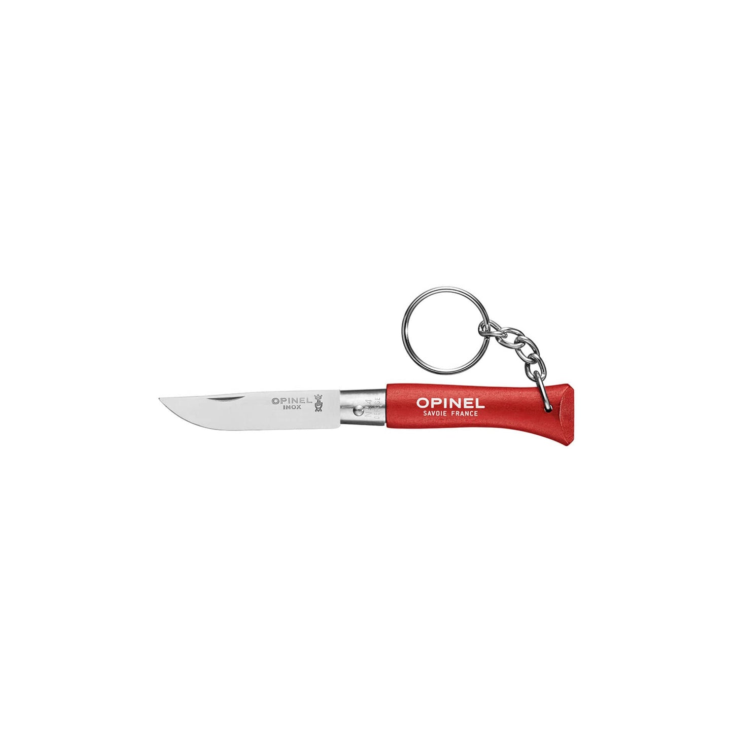 Opinel N°04 Stainless Steel Keychain Colorama