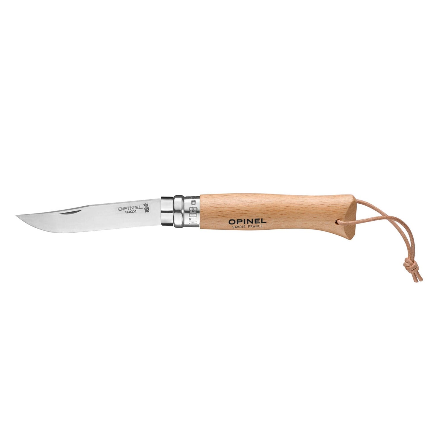 Opinel N°08 Stainless Steel Bushwhacker Natural