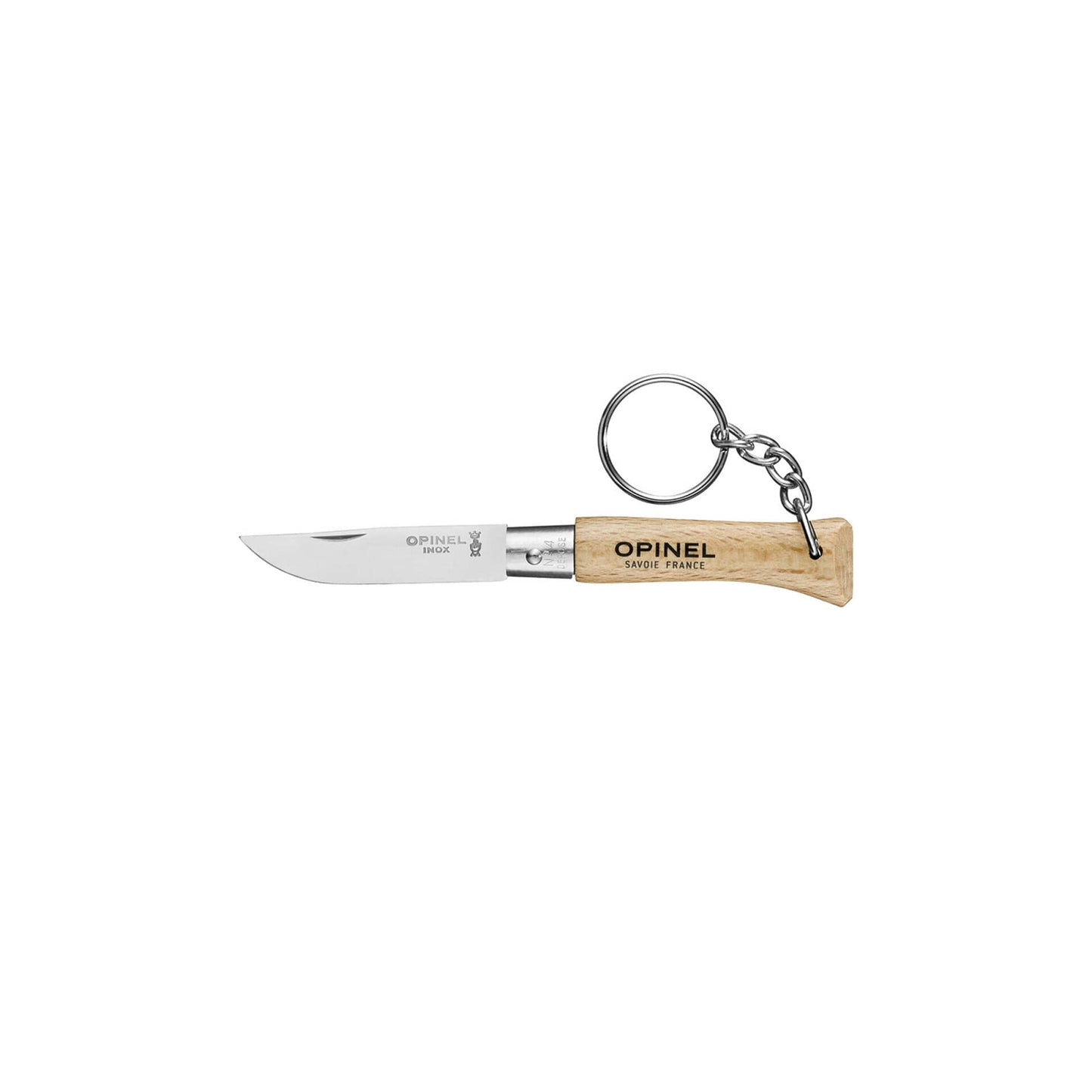 Opinel N°04 Stainless Steel Keychain