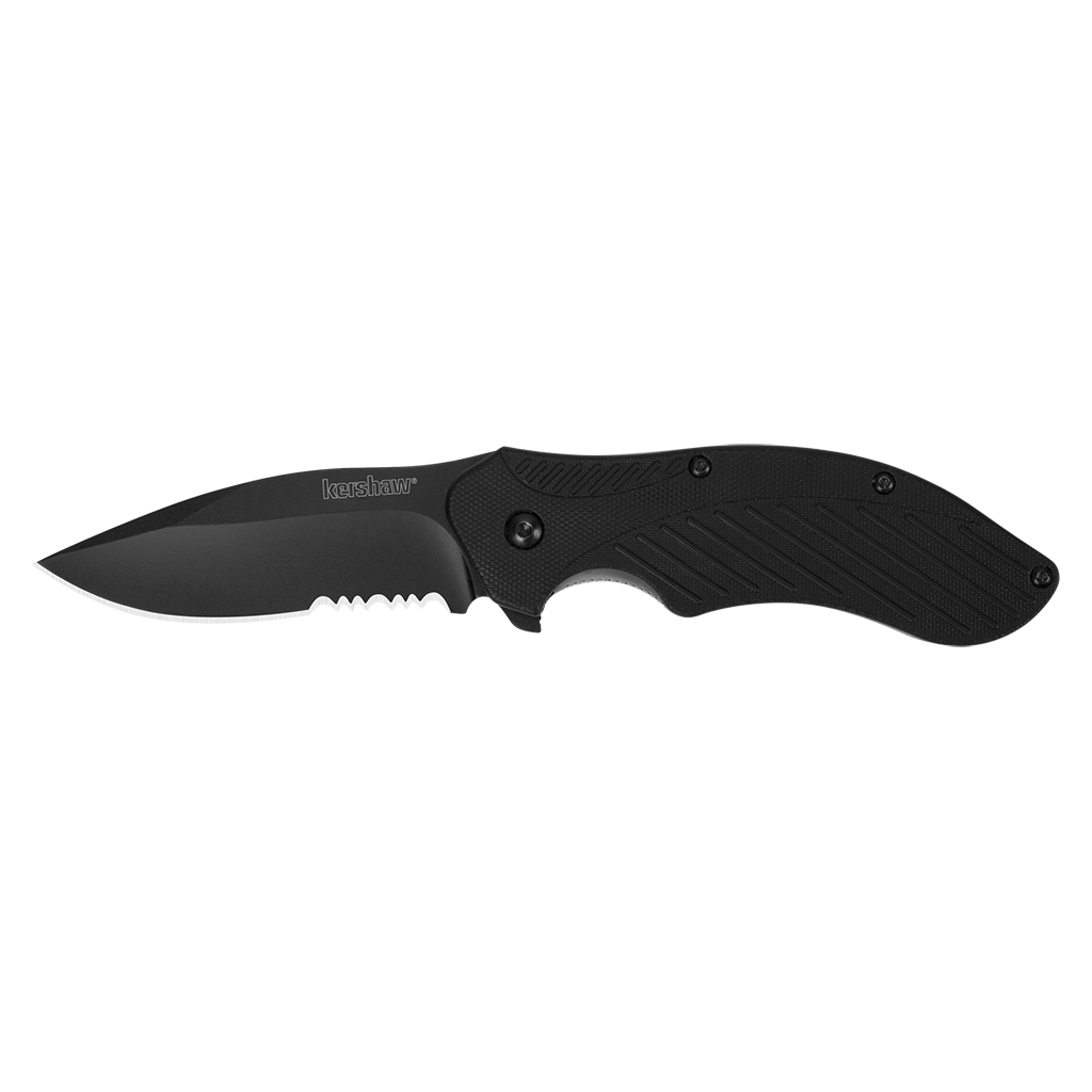 Kershaw CLASH - BLACK, SERRATED