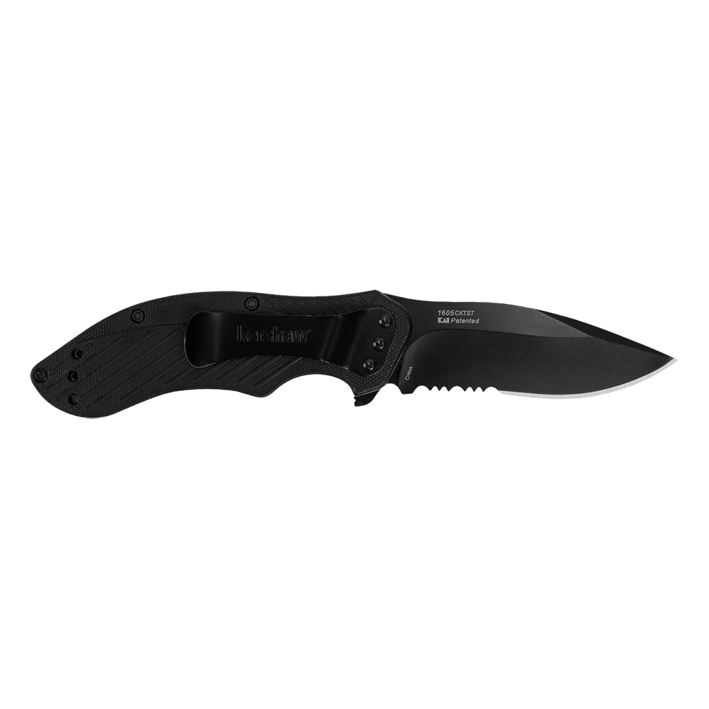 Kershaw CLASH - BLACK, SERRATED