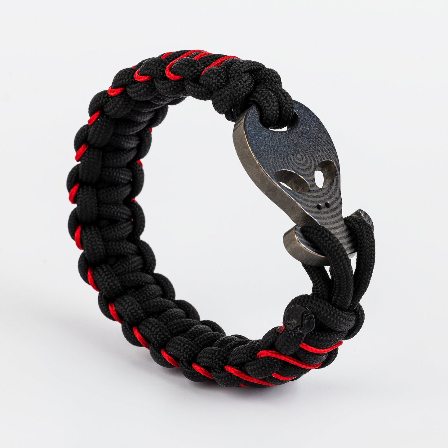 Streltsov.Art Bracelet Alien - Titanium & Paracord