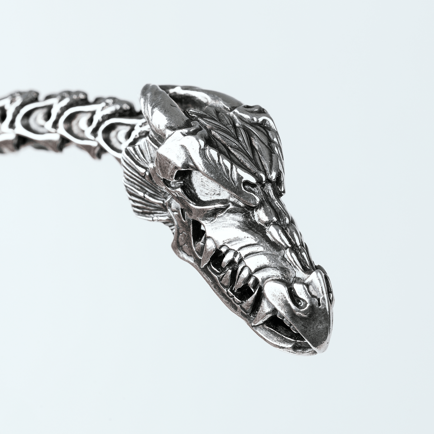 Streltsov.Art Bracelet Custom Sterling Silver Dragon