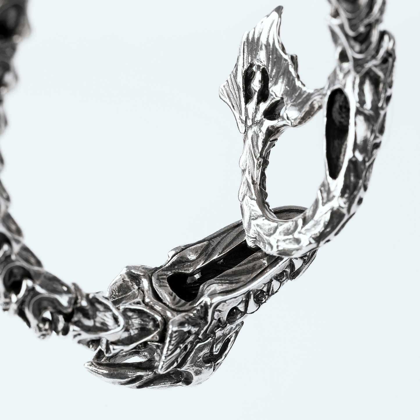 Streltsov.Art Bracelet Custom Sterling Silver Dragon