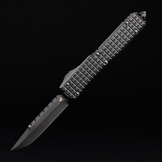 Microtech ULTRATECH Interceptor DLC Custom by Reese Weiland (122-1TFRS)