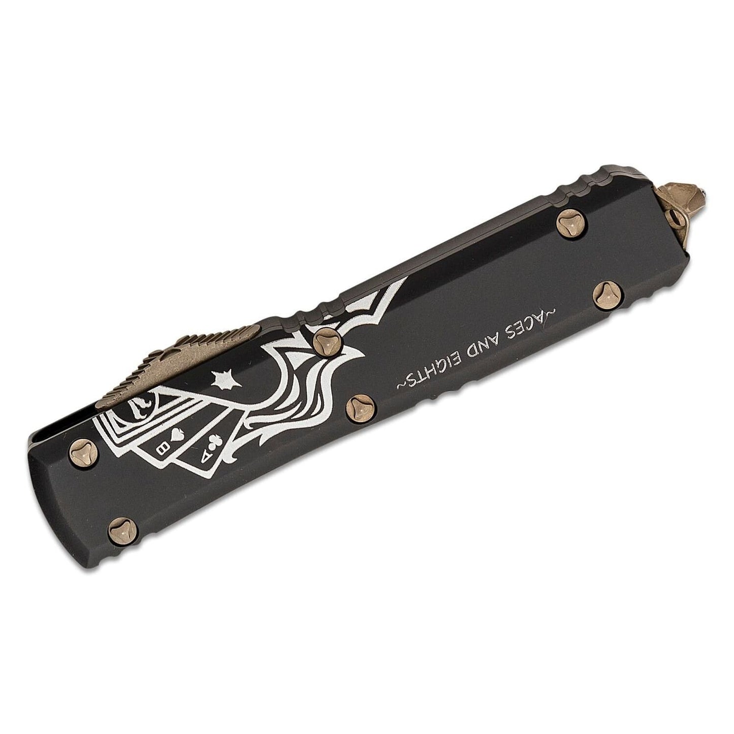 Microtech Ultratech Signature Series Dead Man's Hand (121-13DMS)