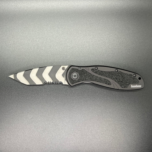 Kershaw BLUR Tiger Stripe Tanto