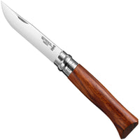 Opinel N°08 Stainless Steel Folding Knife - Padouk