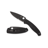SPYDERCO RESILIENCE LIGHTWEIGHT BLACK / BLACK 8CR13MOV PE