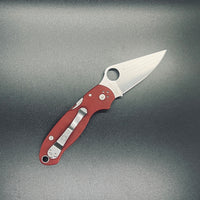 SPYDERCO PARA 3 RED M390 LIMITED EDITION