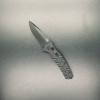 Boker Mini Strike Automatic Knife Black Aluminum