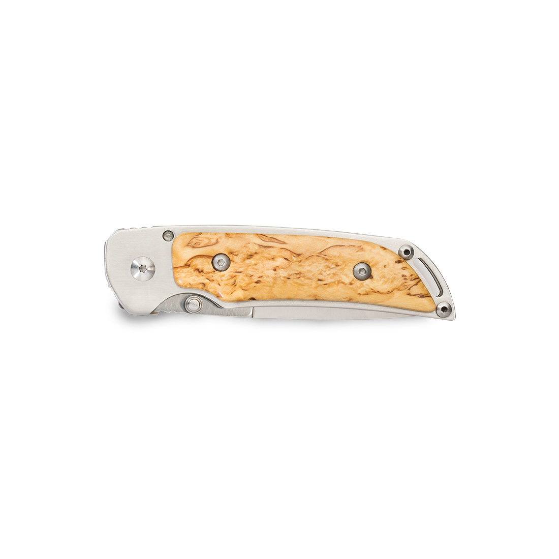 Marttiini MFK CURLY BIRCH FOLDING KNIFE (915111)